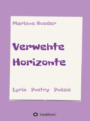 cover image of Verwehte Horizonte